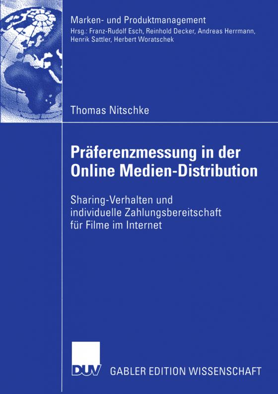 Cover-Bild Präferenzmessung in der Online Medien-Distribution