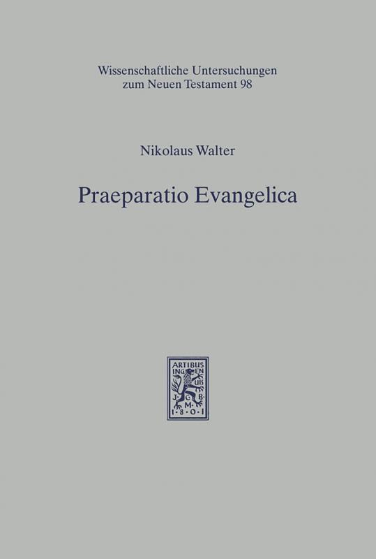 Cover-Bild Praeparatio Evangelica