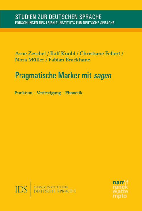 Cover-Bild Pragmatische Marker mit sagen