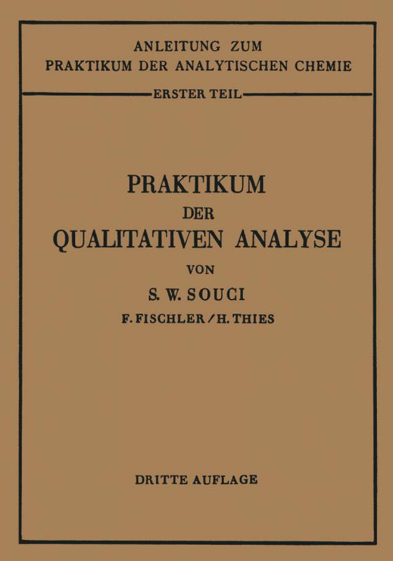 Cover-Bild Praktikum der qualitativen Analyse