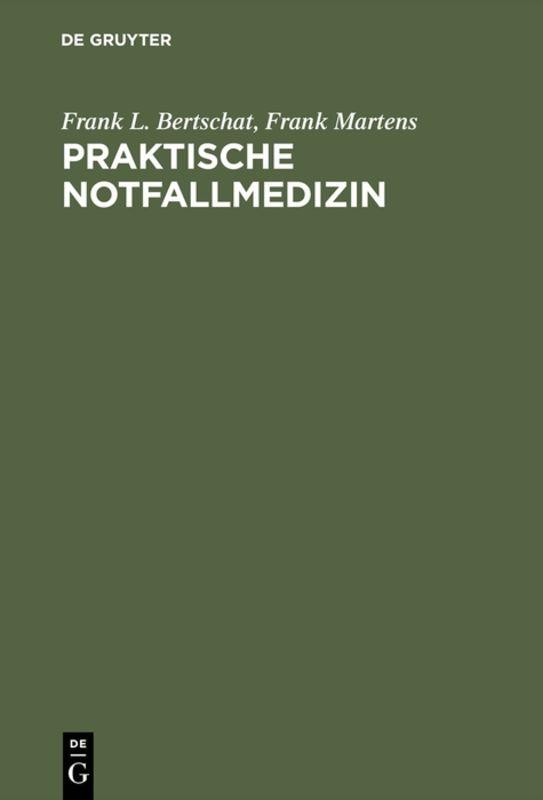 Cover-Bild Praktische Notfallmedizin