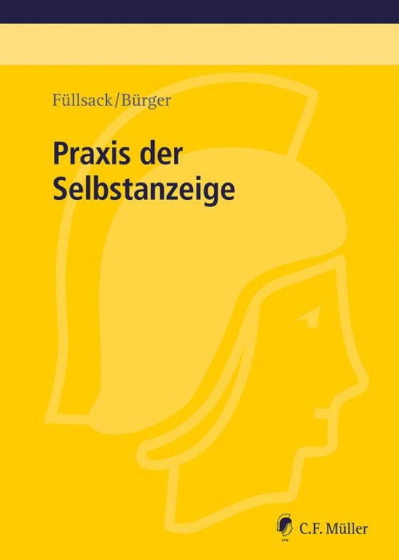 Cover-Bild Praxis der Selbstanzeige