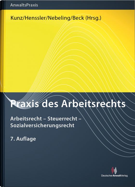 Cover-Bild Praxis des Arbeitsrechts