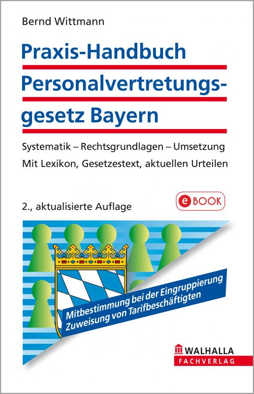 Cover-Bild Praxis-Handbuch Personalvertretungsgesetz Bayern