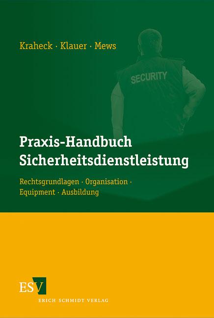 Cover-Bild Praxis-Handbuch Sicherheitsdienstleistung