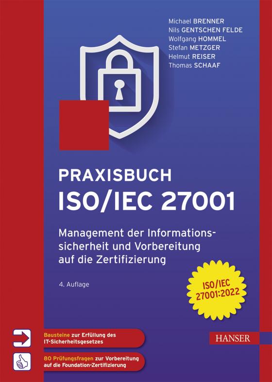 Cover-Bild Praxisbuch ISO/IEC 27001