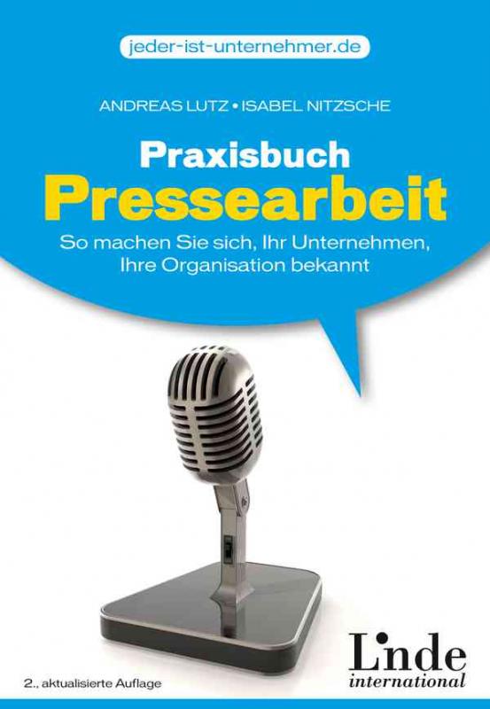 Cover-Bild Praxisbuch Pressearbeit