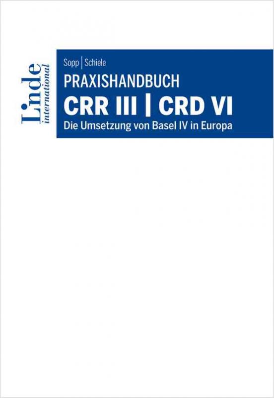 Cover-Bild Praxishandbuch CRR III | CRD VI