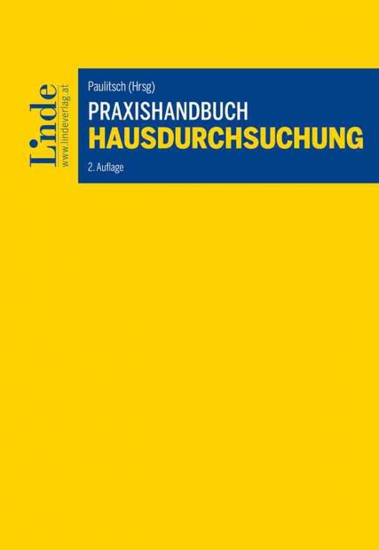 Cover-Bild Praxishandbuch Hausdurchsuchung