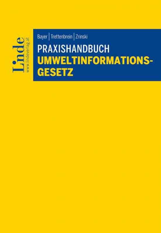 Cover-Bild Praxishandbuch Umweltinformationsgesetz