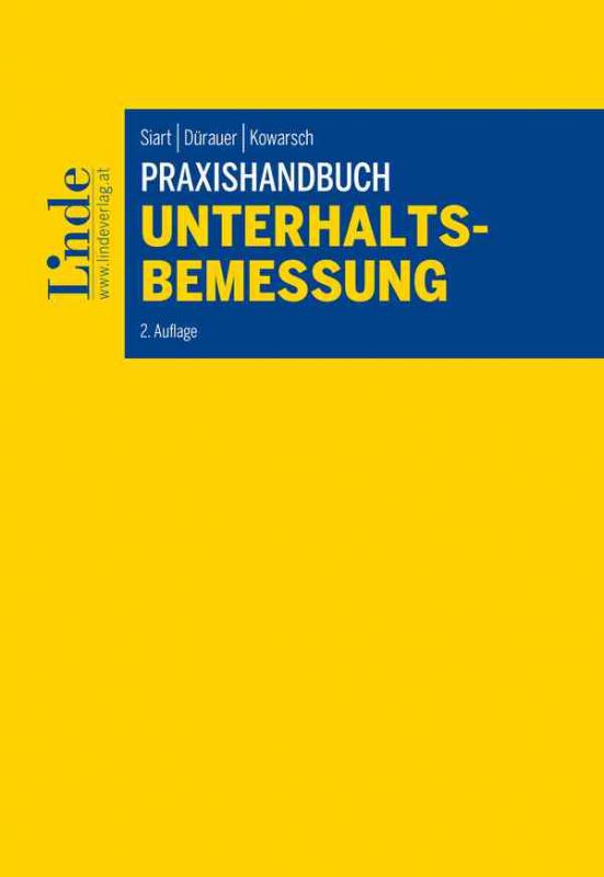 Cover-Bild Praxishandbuch Unterhaltsbemessung