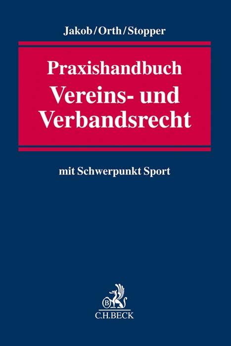 Cover-Bild Praxishandbuch Vereins- und Verbandsrecht