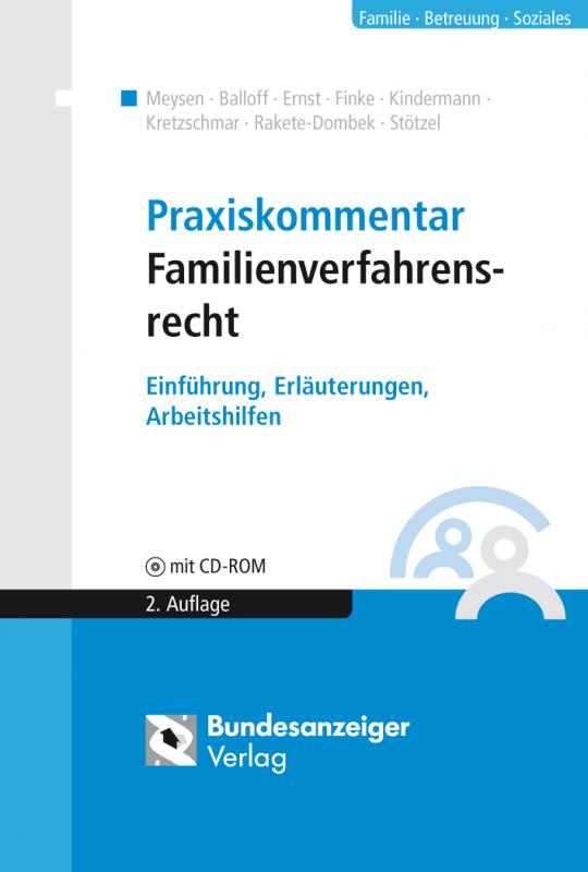 Cover-Bild Praxiskommentar Familienverfahrensrecht (E-Book)