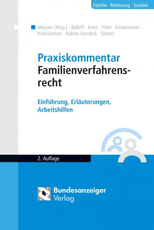 Cover-Bild Praxiskommentar Familienverfahrensrecht