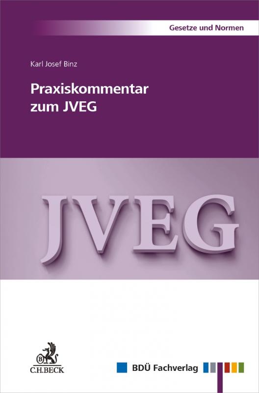 Cover-Bild Praxiskommentar zum JVEG