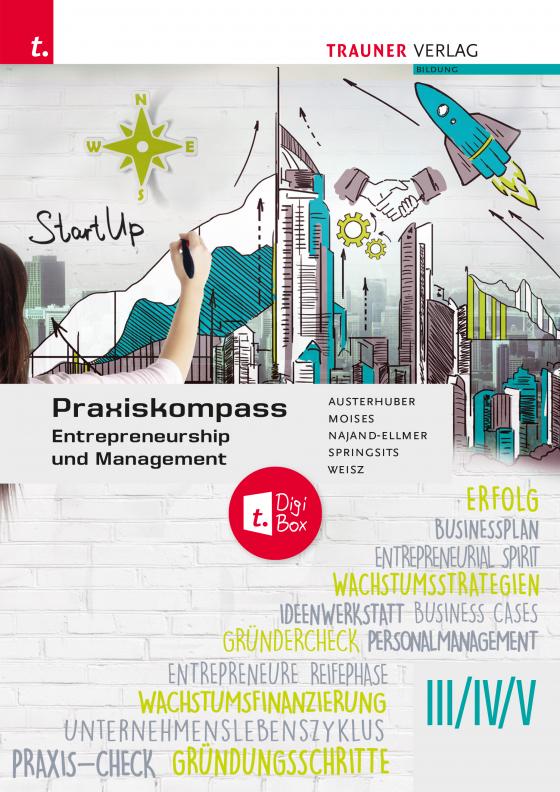 Cover-Bild Praxiskompass Entrepreneurship III/IV/V + TRAUNER-DigiBox