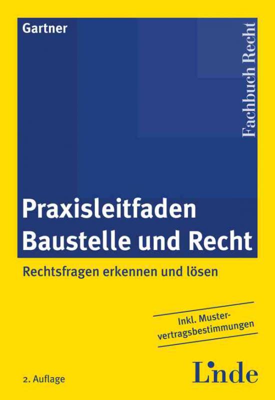 Cover-Bild Praxisleitfaden Baustelle und Recht