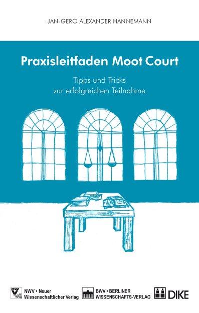 Cover-Bild Praxisleitfaden Moot Court