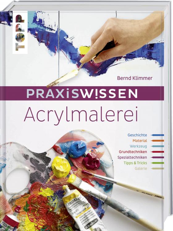 Cover-Bild Praxiswissen Acrylmalerei