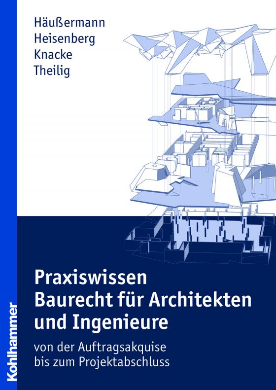 Cover-Bild Praxiswissen Baurecht für Architekten und Ingenieure