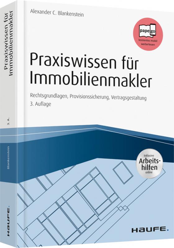 Cover-Bild Praxiswissen für Immobilienmakler - inkl. Arbeitshilfen online