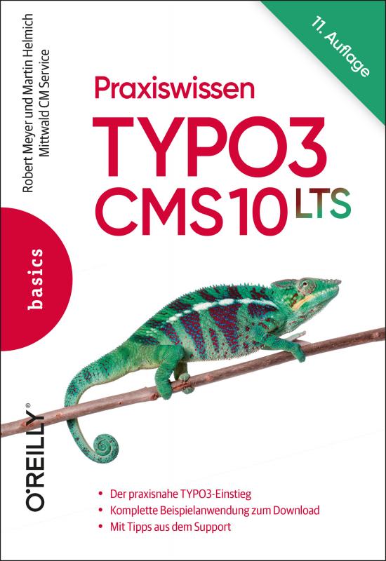 Cover-Bild Praxiswissen TYPO3 CMS 10 LTS