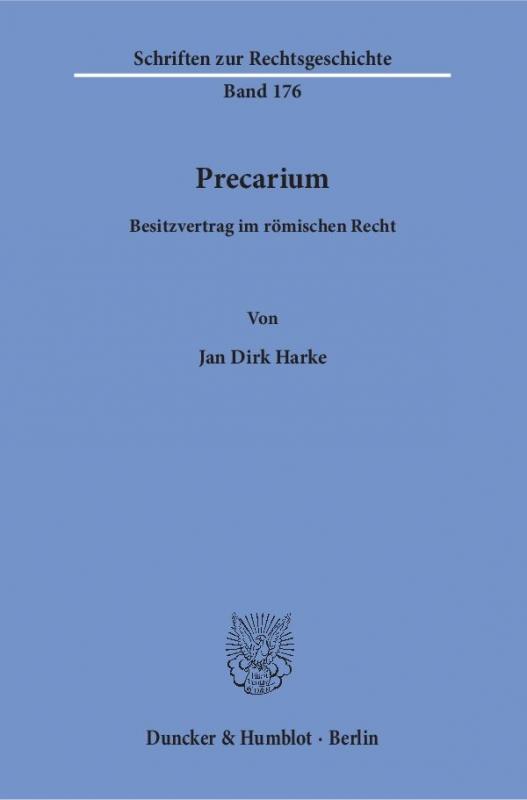 Cover-Bild Precarium.