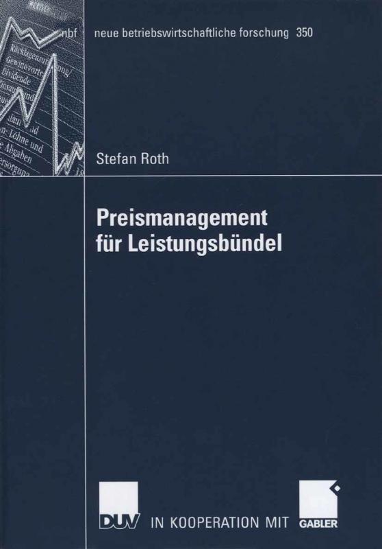 Cover-Bild Preismanagement für Leistungsbündel