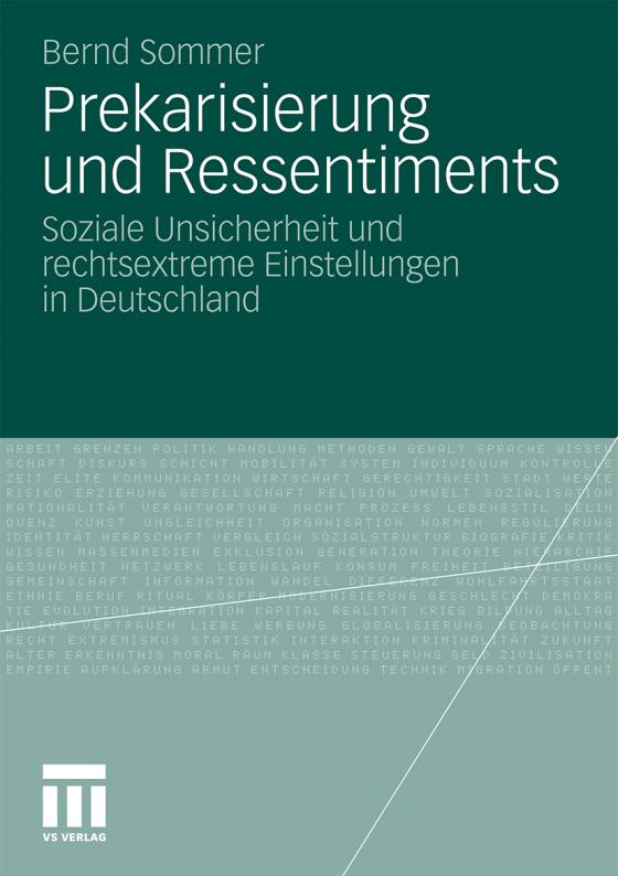 Cover-Bild Prekarisierung und Ressentiments