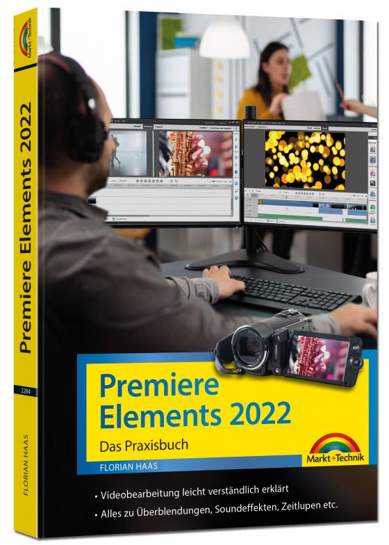 Cover-Bild Premiere Elements 2022 - Das Praxisbuch zur Software