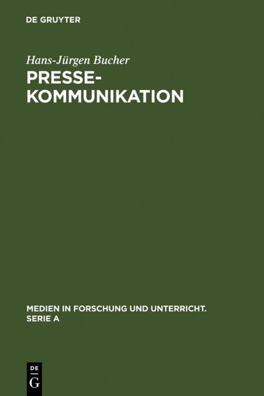 Cover-Bild Pressekommunikation