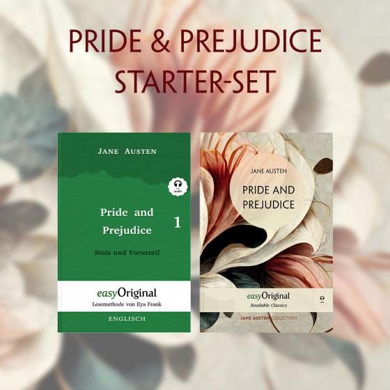Cover-Bild Pride and Prejudice / Stolz und Vorurteil - Starter-Set (mit 3 MP3 Audio-CDs)