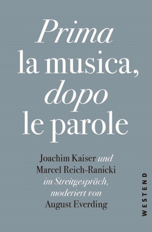 Cover-Bild Prima la Musica, dopo le parole