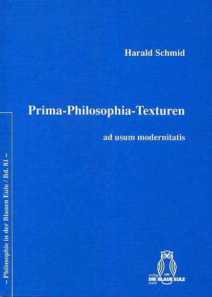 Cover-Bild Prima-Philosophia-Texturen ad usum modernitatis