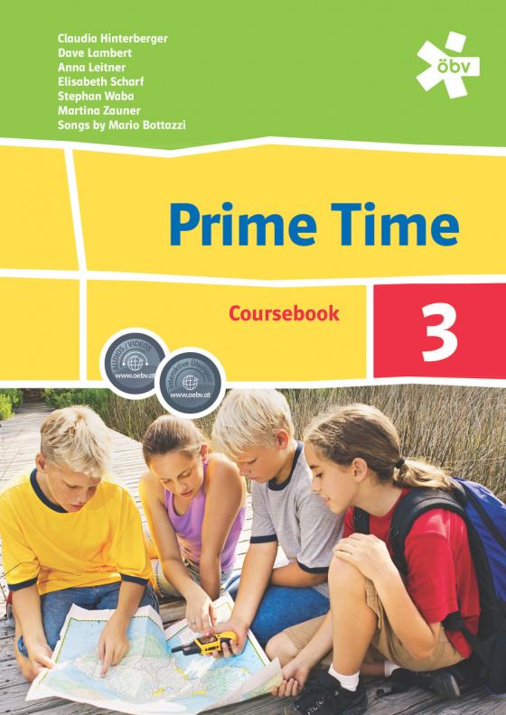 Cover-Bild Prime Time 3. Coursebook, Schülerbuch + E-Book