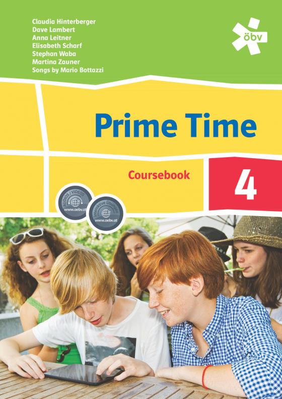 Cover-Bild Prime Time 4. Coursebook, Schülerbuch + E-Book