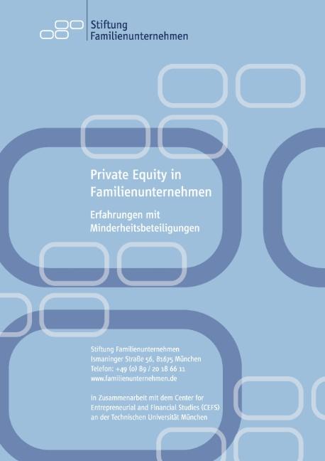 Cover-Bild Private Equity in Familienunternehmen