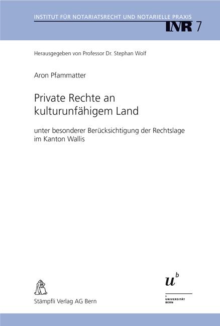 Cover-Bild Private Rechte an kulturunfähigem Land