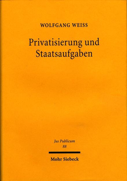 Cover-Bild Privatisierung und Staatsaufgaben