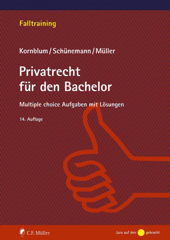 Cover-Bild Privatrecht für den Bachelor