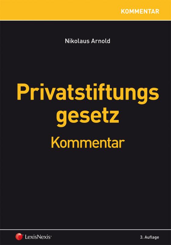 Cover-Bild Privatstiftungsgesetz