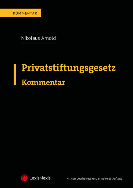 Cover-Bild Privatstiftungsgesetz