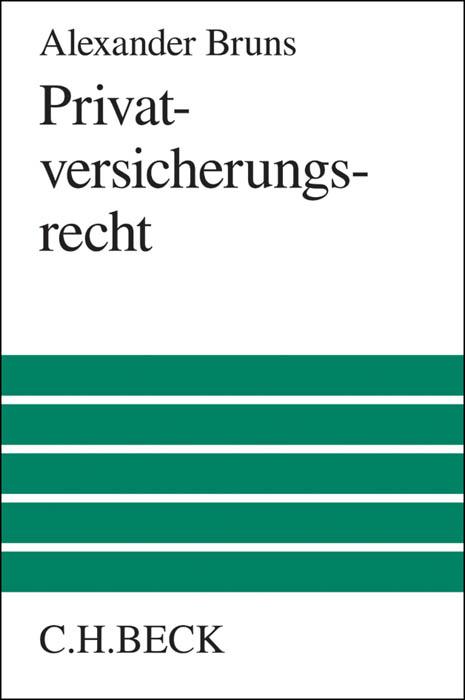 Cover-Bild Privatversicherungsrecht