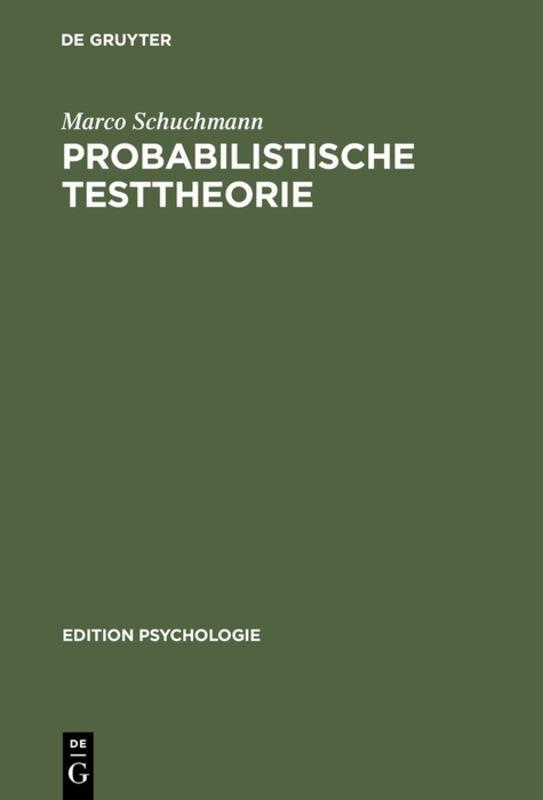 Cover-Bild Probabilistische Testtheorie