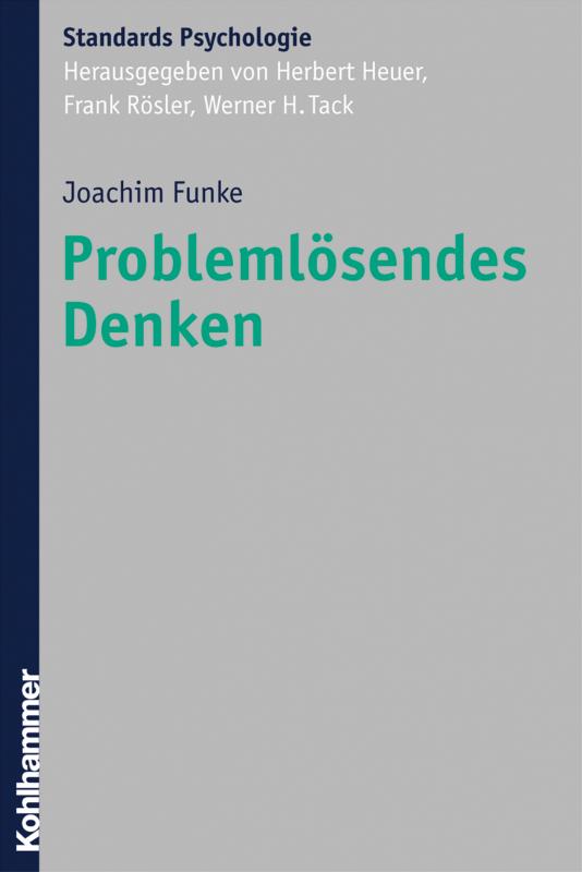 Cover-Bild Problemlösendes Denken