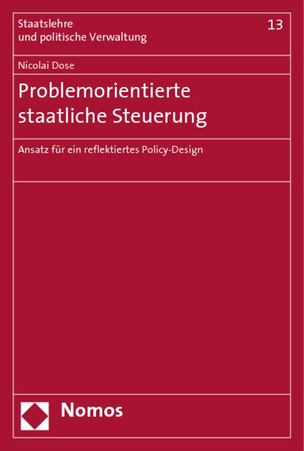 Cover-Bild Problemorientierte staatliche Steuerung