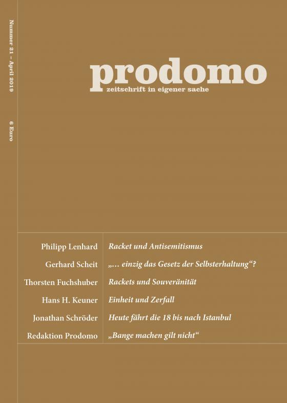 Cover-Bild Prodomo