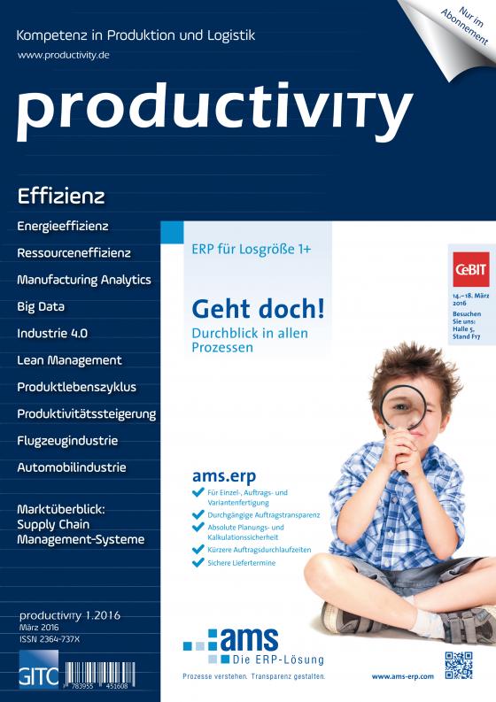 Cover-Bild productivITy 1/2016