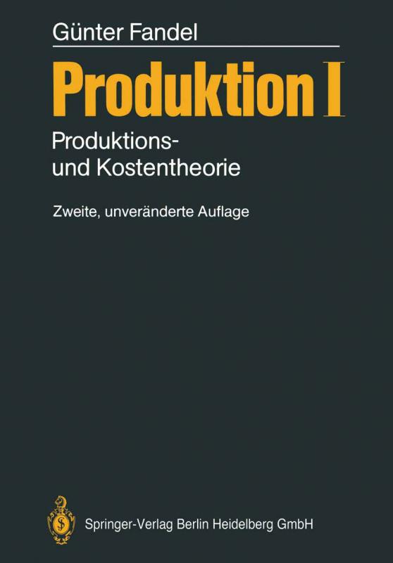 Cover-Bild Produktion I