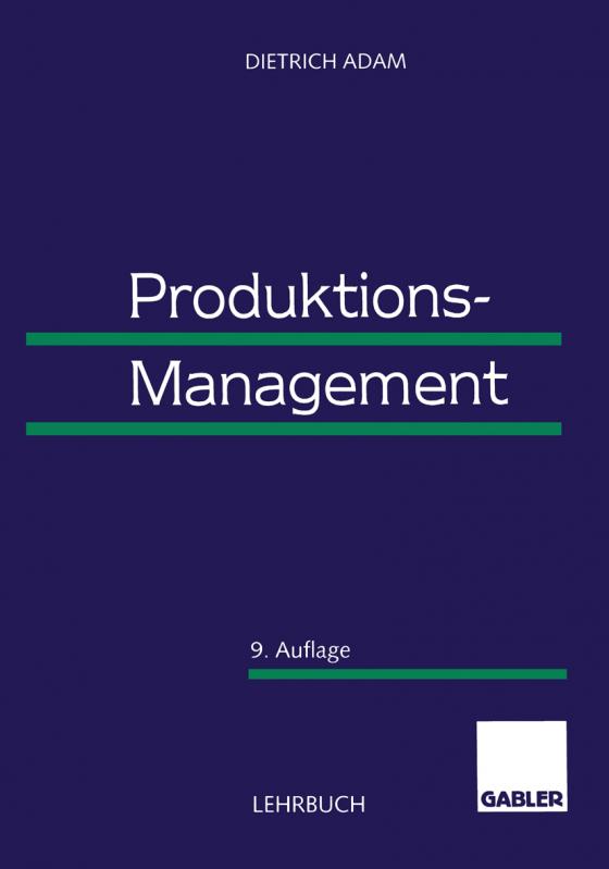 Cover-Bild Produktions-Management